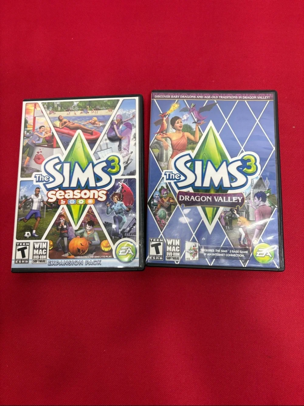 The Sims 3 PC Games Lot of 7